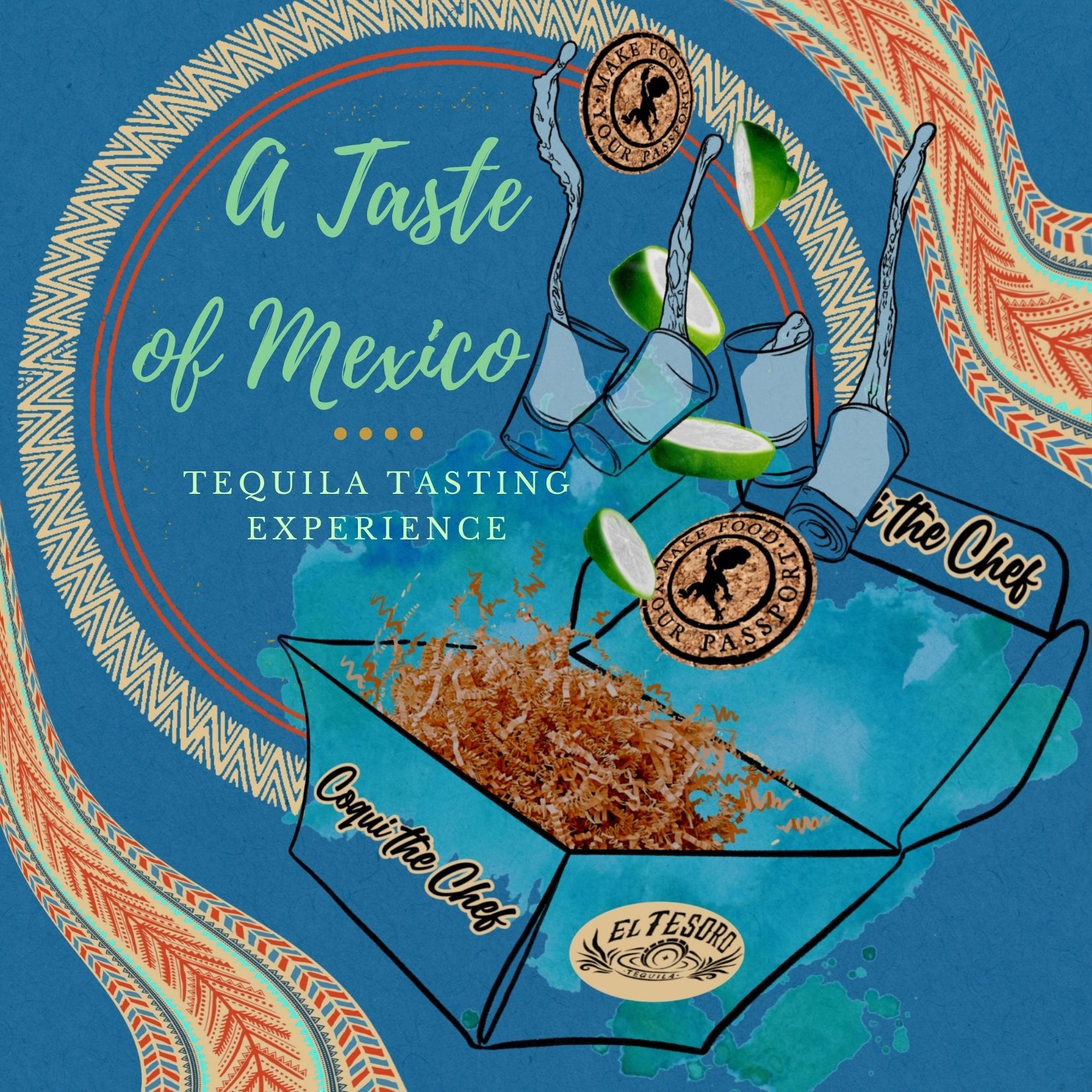 A Taste of Mexico Tequila Tasting Experience